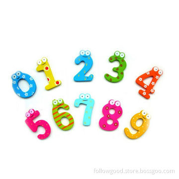 Number Fridge Magnet, Customized, Novelty Design, Eco-friendly, Non-toxicNew